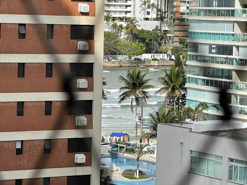 Lindo Apartamento A 50 Metros Da Praia Гуаружа Екстер'єр фото