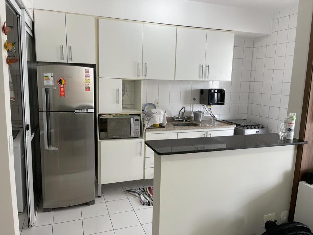 Lindo Apartamento A 50 Metros Da Praia Гуаружа Екстер'єр фото