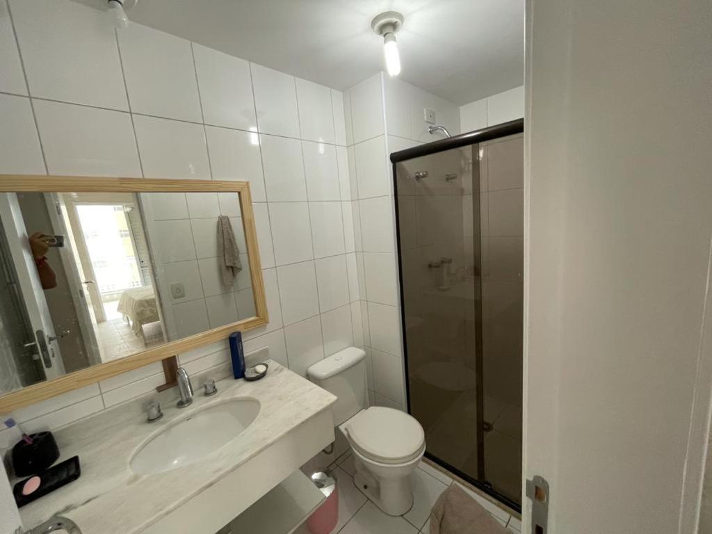 Lindo Apartamento A 50 Metros Da Praia Гуаружа Екстер'єр фото