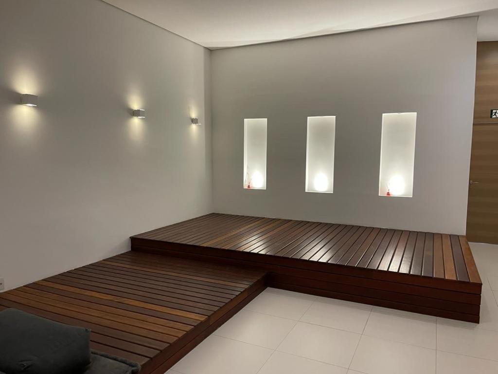 Lindo Apartamento A 50 Metros Da Praia Гуаружа Екстер'єр фото